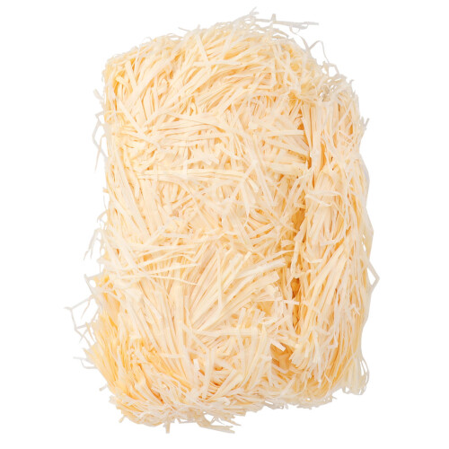 3Stk Pleated Papier Füller Hellgelbe Boxfüllung Geschenkpapier