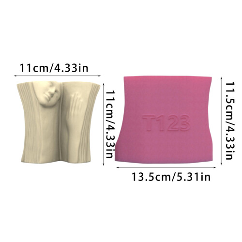 Blumentopf-Formen, Blumen-Pflanzgefäß-Formen, Buchform, geeignet 2