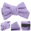 2Stk Haarclips Mit PU-Schleifen Accessoire 11