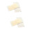 2Paare Kniepolster Aus Elastischem Material Mit Wärmender Beige 7