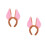 2Stk Haaraccessoires Hundohren Plüsch Für Karneval Party 8