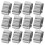 100Stk Kabelklemme Solar Panel Drahtclips Robust Silber 10