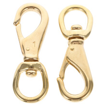 4Stk Robuste Messing Gurt Schnallen Für Taschen Leinen & Schmuck Gold