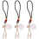3Stk Glasduftflaschen Auto Hängeornament 4