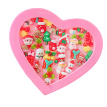Children's Christmas Ring Set for Festive-36 Christmas rings