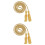 4Stk Robuste Polyester Graduation Honor Cords Mit Eleganten Tasseln 5