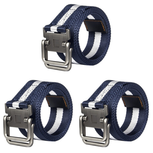 3Stk Strapazierfähiger Nylon Gürtel Robust Komfortabel 1