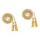 4Stk Robuste Polyester Graduation Honor Cords Mit Eleganten Tasseln 4