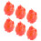 18Stk Realistisches Mini Pitaya Modell, Rotes PVC -Set 3