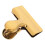 3Stk Goldfarbene Snack Clips T-Form Lebensmittelsiegel 3