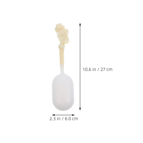 2Pcs Farm Water Control Float Valve with Durable ABS Pe Nr Material 1