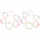 12Stk Elastische Kinder Armbänder Plastik Modeschmuck 2