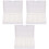 3Sets Plastik Pigmentbox Weiß Für Und Reise 3