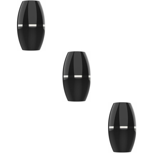 3Stk Weißer Hautpflege Gesichtsmassage Roller Ölabsorption Vulkanstein 1