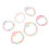 12Stk Elastische Kinder Armbänder Plastik Modeschmuck 11