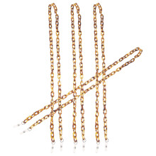 12Stk Leopard Gesichtsmasken Kordel Acrylhalter Brillenband