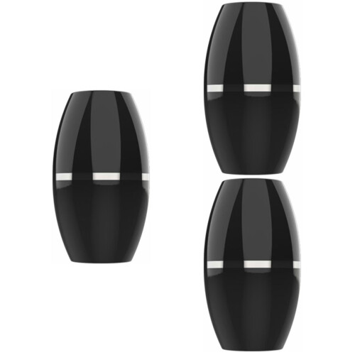 3Stk Weißer Hautpflege Gesichtsmassage Roller Ölabsorption Vulkanstein 2