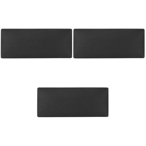 3Stk Elastischer Keyboard Schutzüberzug Schwarz Staubschutz 2