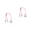 2Stk Sicherer Hundeleinen-Set Pink Langlebig Für Training Und 5