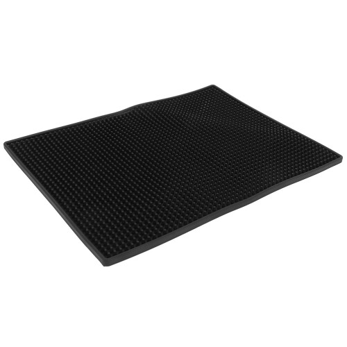 2Stk Barber Arbeitsmatte PVC Schwarz Ablage 2