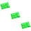 3Stk Grüne Silikon Candy Moulds Libelle Für DIY 9