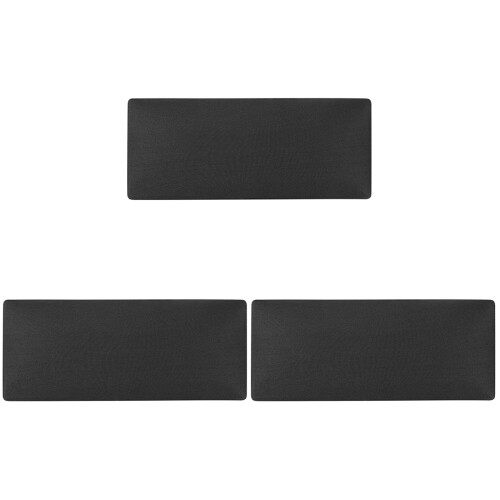 3Stk Elastischer Keyboard Schutzüberzug Schwarz Staubschutz 1