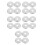 20Stk Pool Handlauf Abdeckungen Silber Mit Einfacher Montage ABS 9