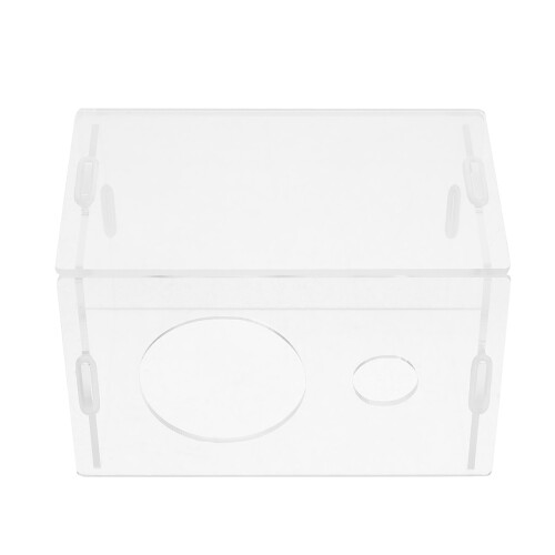 2Stk Kleintierversteck Transparent Sicherer Für Hamster 1