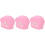 3Stk Schwimmkappen Für Lange Haare, Elastisch, Pink 6