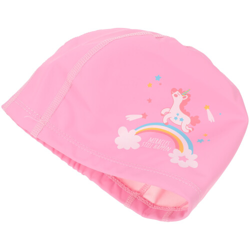3Stk Schwimmkappen Für Lange Haare, Elastisch, Pink 1