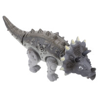 4Stk Lernspielzeug Leuchtende Sprechende Dinosaurier Aus Kunststoff