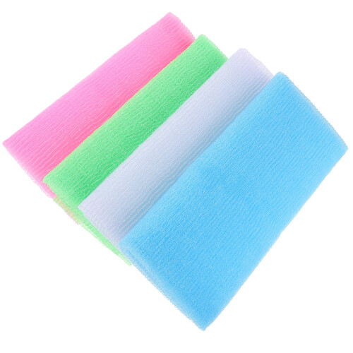 16Stk Wiederverwendbare Nylon Peeling-Handtücher Bunt Für Den Körper 2