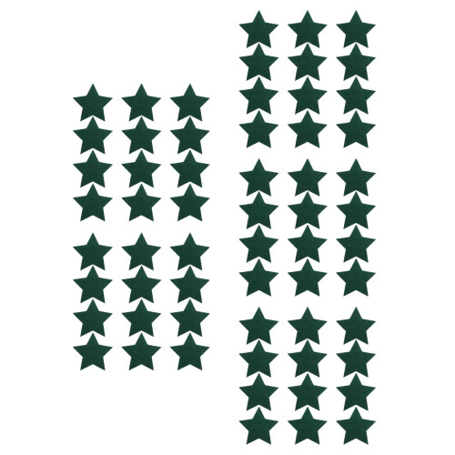 60Stk Besteckbeutel Sternform Weihnachts Tischdekoration 2