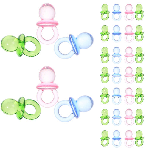 750Stk Transparente Babyfiguren Party 2