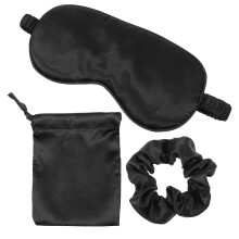 9Stk Schlafmaske Mit Beutel Haargummi Für Bessere Erholung