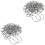 2Pcs Stainless Steel Clothes Drying Chain Silver for Home Use 3