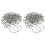 2Pcs Stainless Steel Clothes Drying Chain Silver for Home Use 2