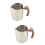 2Stk Silberner Wachsschmelzhalter Mit Ergonomischem Griff 7