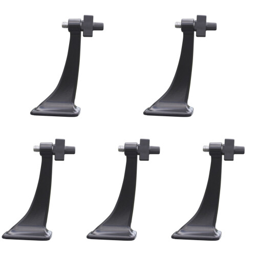 5Stk Robuster Stativadapter Für Fernglas Schwarz 1/4 Gewinde 1