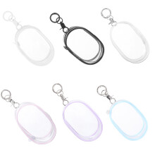 24Stk Transparente PVC-Figurentasche Mit Schlüsselanhänger Für Zuhause