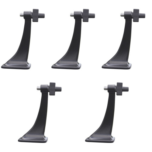 5Stk Robuster Stativadapter Für Fernglas Schwarz 1/4 Gewinde 2