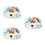 3Sets Cake Topper Baby Mit Bällen Für 6