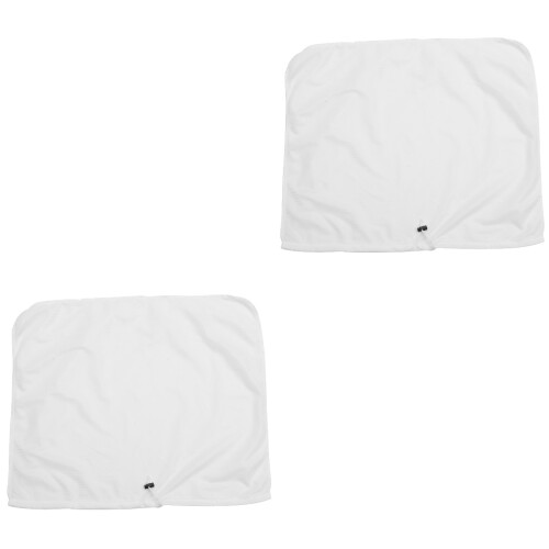 2Pcs Large White Polyester Mesh Brew Bags Reusable Juice Wine Filter 2