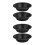 4Stk Mini Backform Carbonstahl Antihaft Burger Brötchen Backblech 9