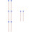8Stk Robuste Blaue Drum Sticks Für Marimba Und Percussion Instrumente 7
