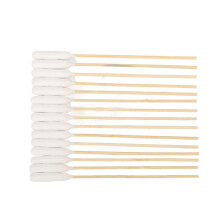 Pet Ear Cleaning Cotton Swabs 100pcs for Dogs Cats Bamboo Stick Cotton Buds