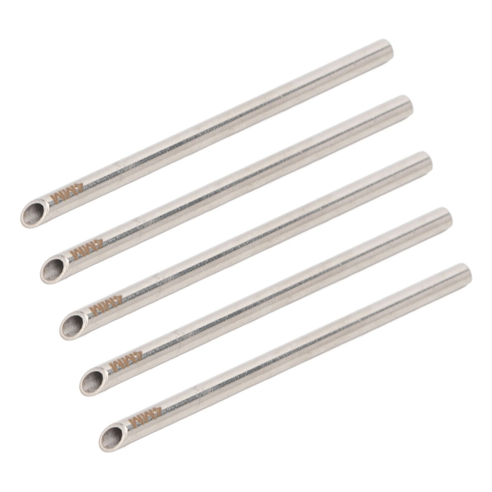 Piercing Needles Receiving Tubes Set of 5 0.16in Hypoallergenic Body Jewelry