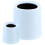 8Stk Abfalleimer Plastik Skyblue Modell 1