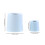 8Stk Abfalleimer Plastik Skyblue Modell 11