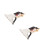 2Stk Cake Topper Farbige Harzfiguren Party 6